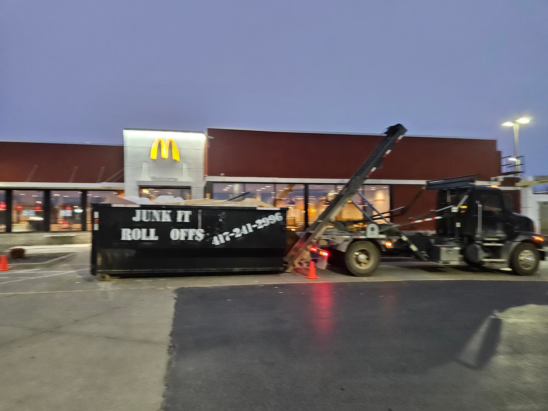 McDonalds Dumpster Remodel