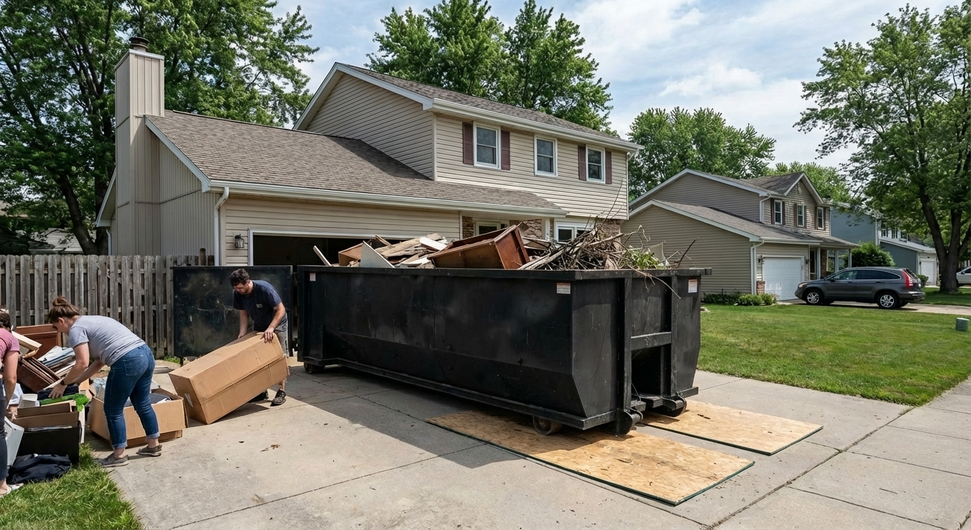 Springfield roll-off dumpster rental tips and rules for residents