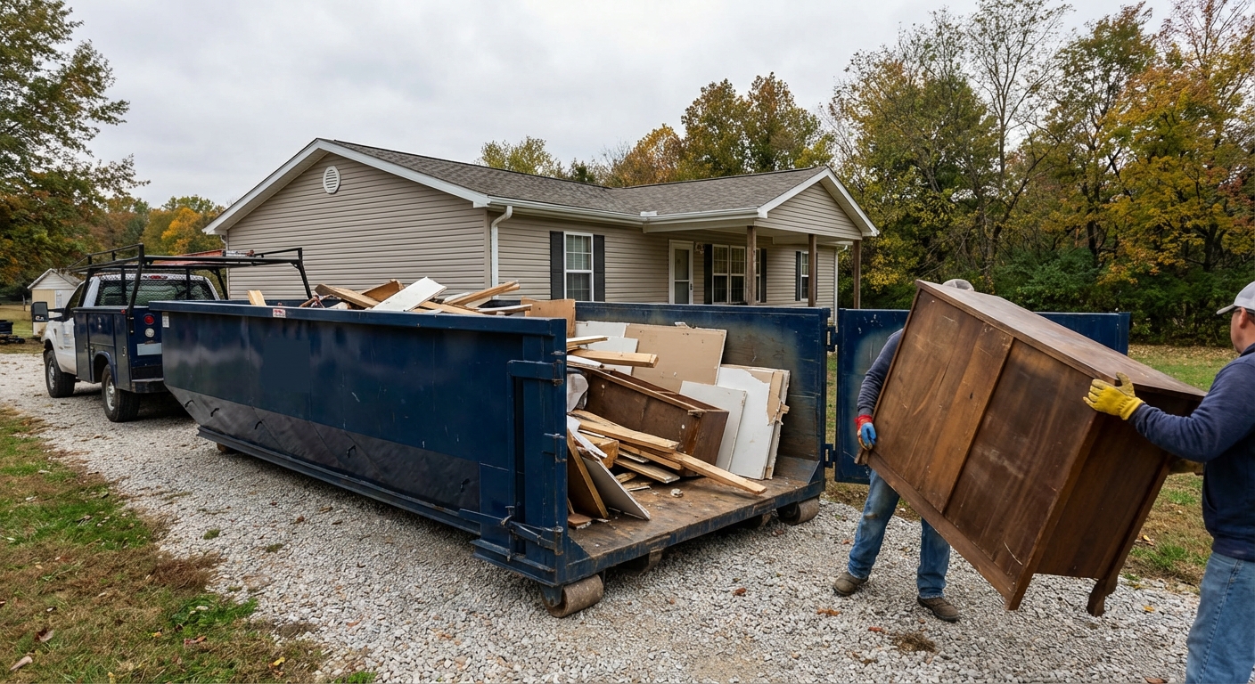 Dumpster Rental in Cross Timbers