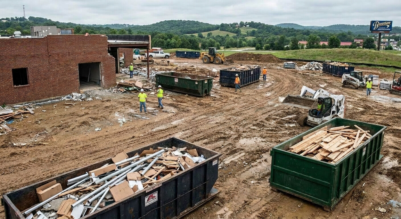 Why Branson Contractors Bring In Extra Dumpsters on Large Jobs