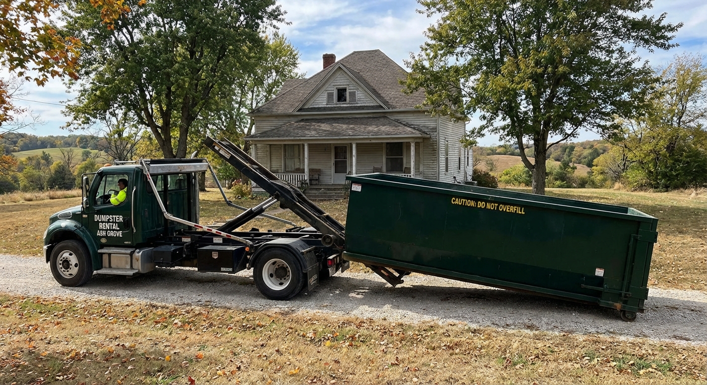 Dumpster Rental in Ash Grove