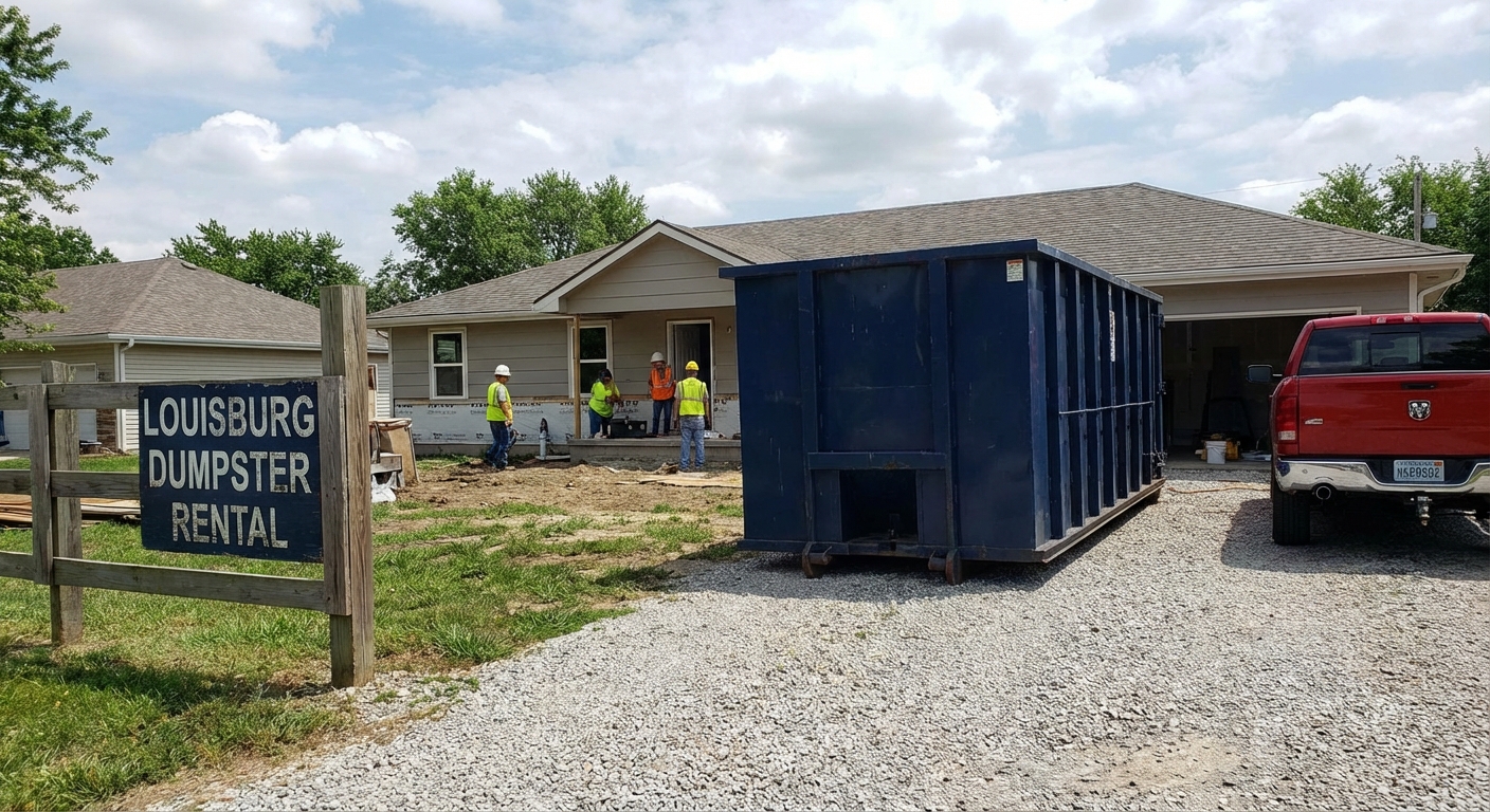 Louisburg Dumpster Rental