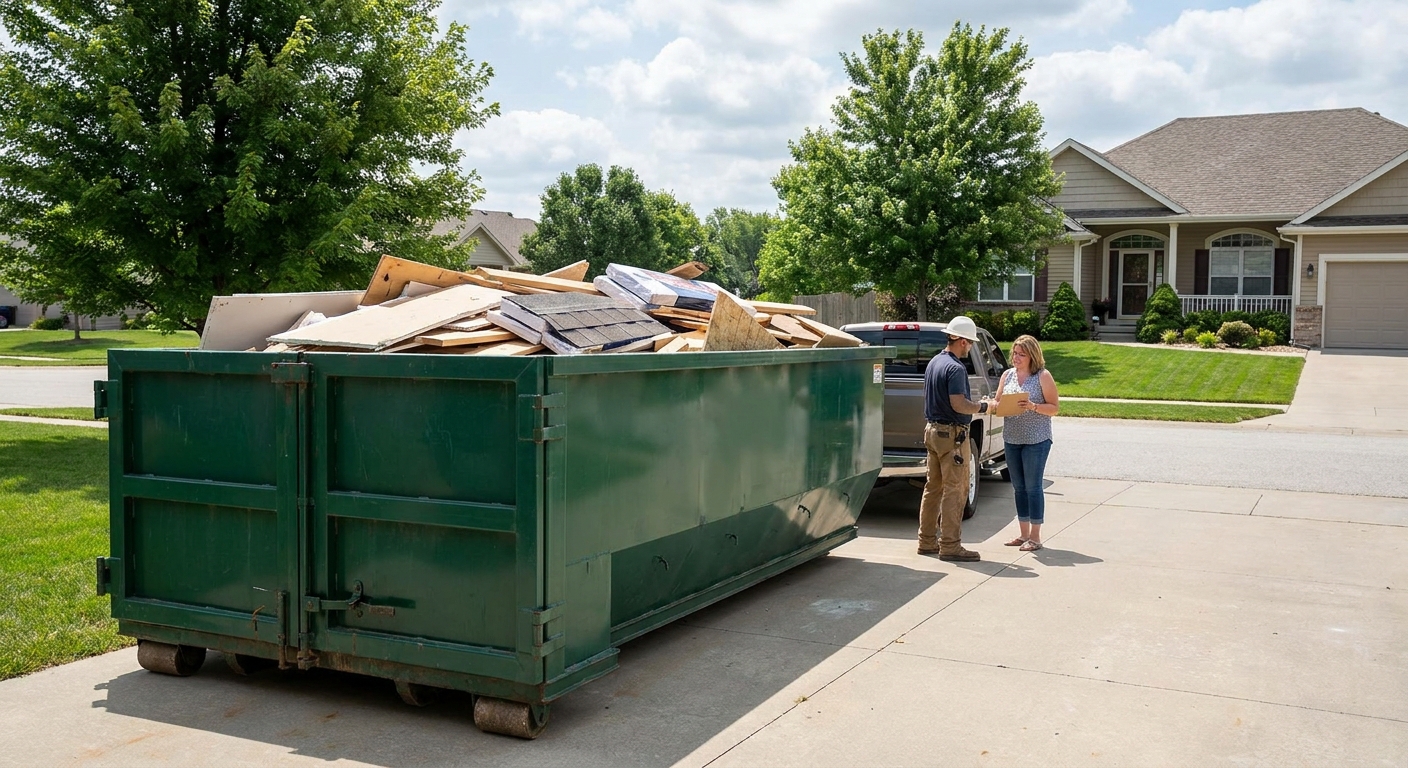 How Much Does a 20 Yard Dumpster Rental Cost in Nixa?