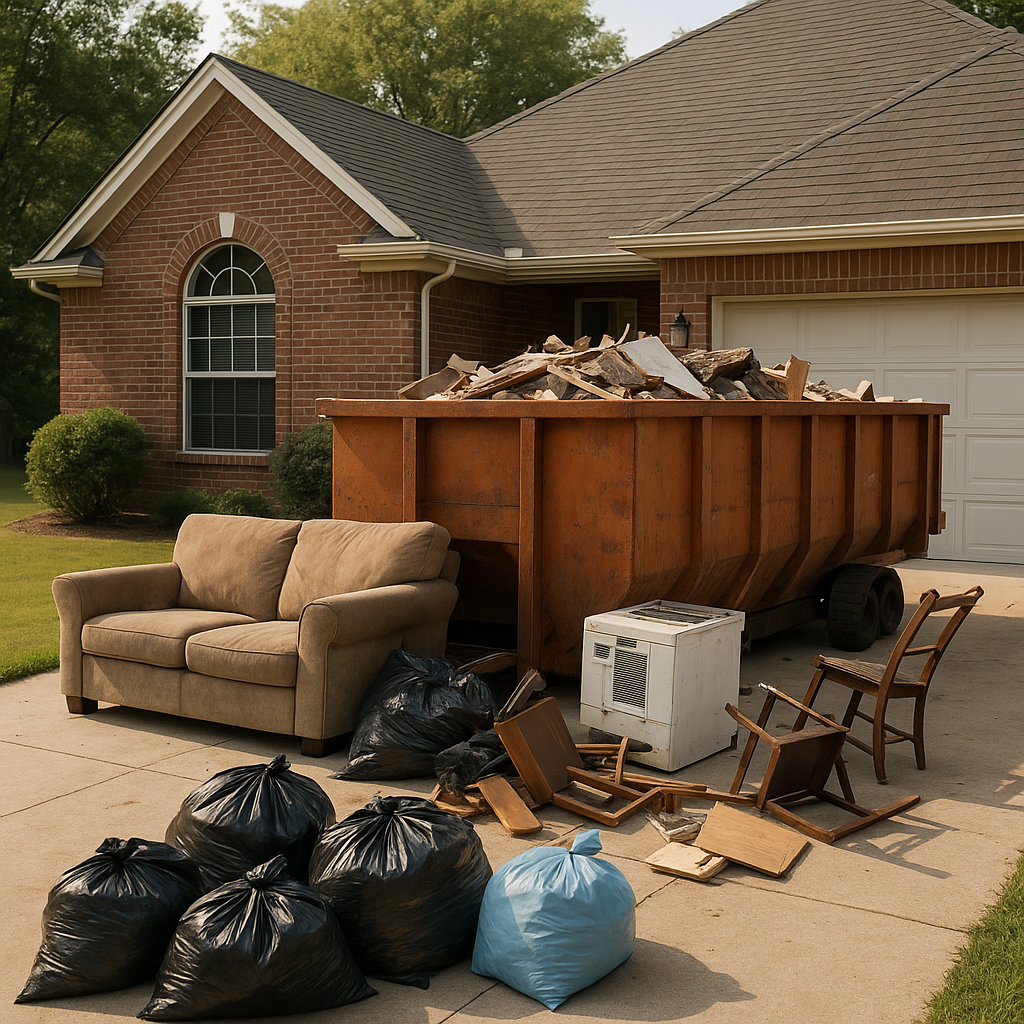 Why Mansfield Homeowners Choose Roll-Off Dumpsters for Cleanouts